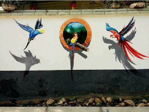 宿迁视觉错位-3D墙绘设计