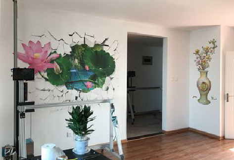 宿迁墙体彩绘相比墙纸的优势。