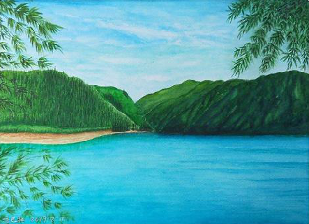 宿迁在墙绘中，如何绘画绿水青山？