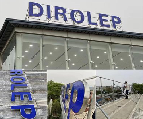 宿迁楼顶发光字安装的注意事项。